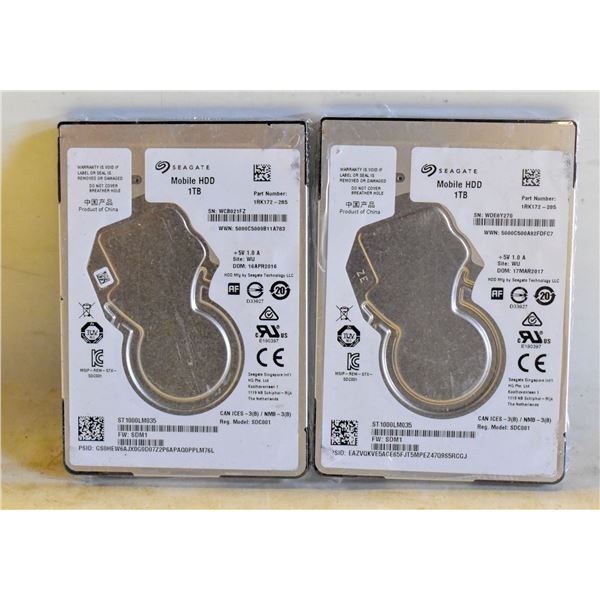2 PACK 1TB INTERNAL HARD DRIVE