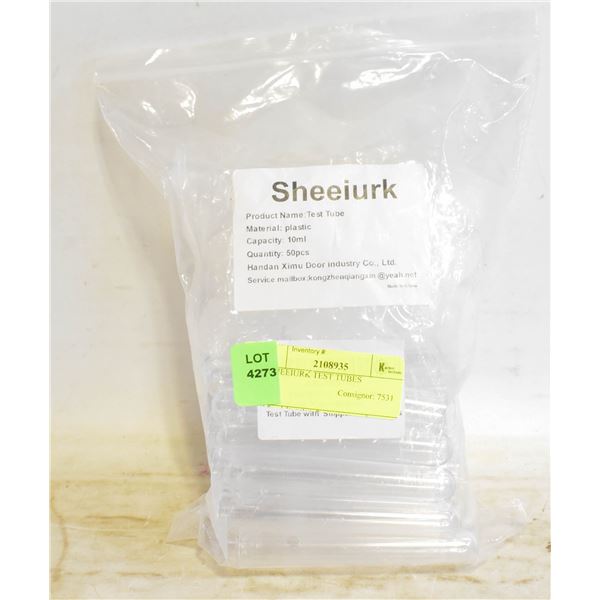 50 SHEEIURK TEST TUBES