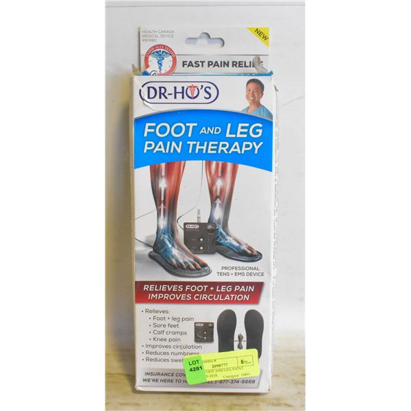 DR HOW FOOT AND LEG PAINT HERAPY IN BOX