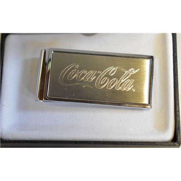 COCA-COLA MONEY CLIP IN CASE