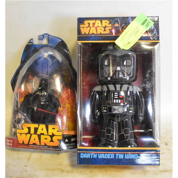 2 DARTH VADER FIGURES