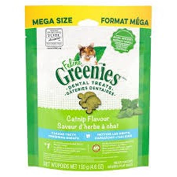 NEW 130G FELINE GREENIES DENTAL TREATS
