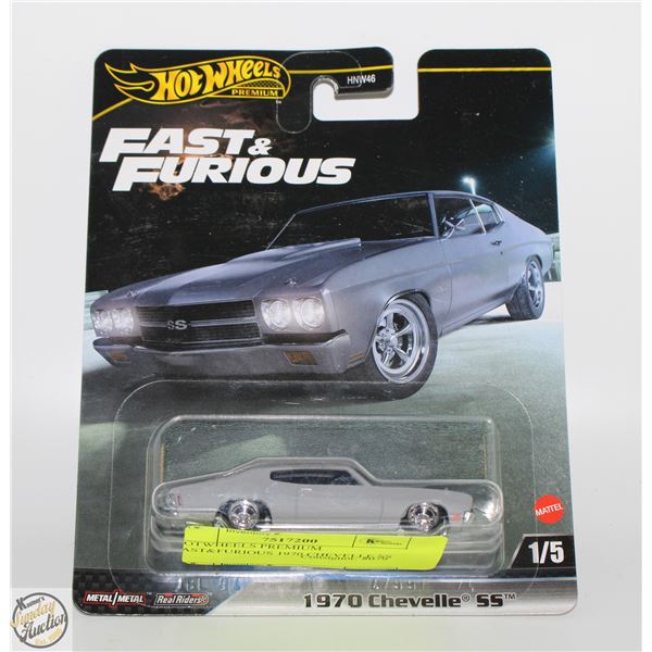 HOTWHEELS PREMIUM FAST&FURIOUS 1970 CHEVELLE SS