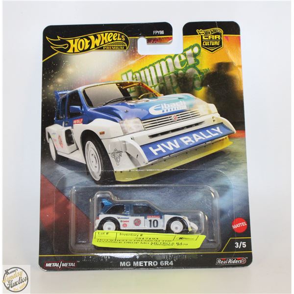 HOTWHEELS PREMIUM THE HAMMER DROP MG METRO 6 R4