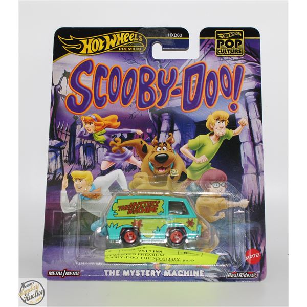 HOTWHEELS PREMIUM SCOOBY-DOO THE MYSTERY MACHINE