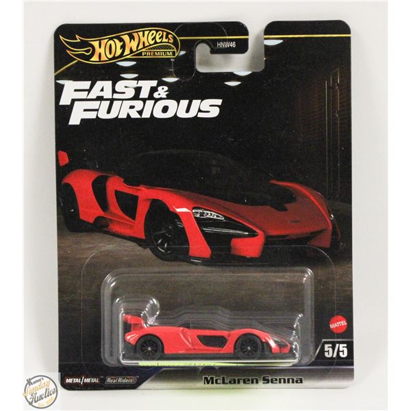 HOTWHEELS PREMIUM FAST&FURIOUS MCLAREN CENTER