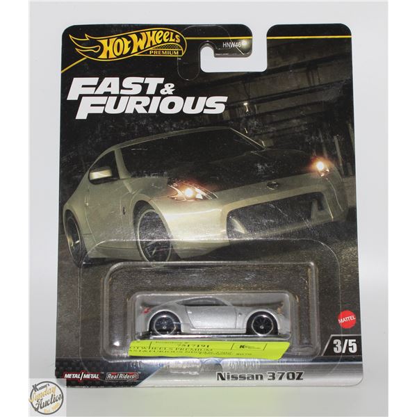 HOTWHEELS PREMIUM FAST&FURIOUS NISSAN 370Z