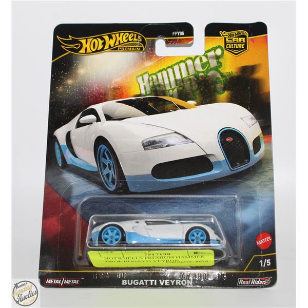 HOTWHEELS PREMIUM HAMMER DROP BUGATTI VEYRON