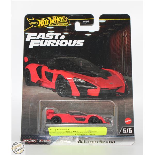 HOTWHEELS PREMIUM FAST&THE FURIOUS MCLAREN CENTER