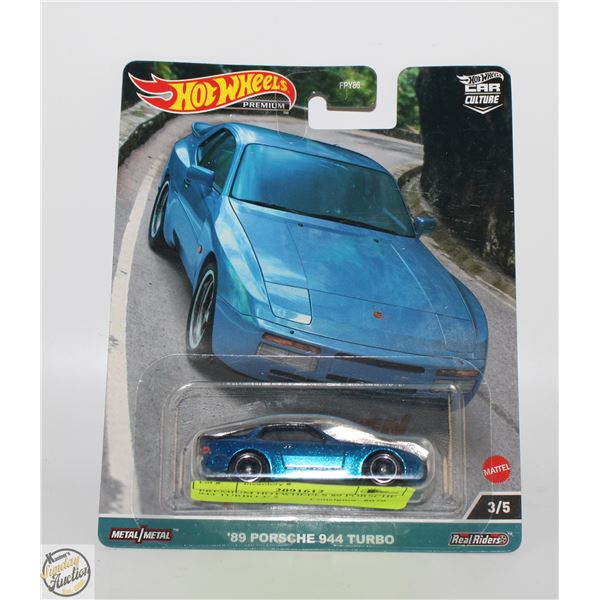 PREMIUM HOTWHEELS 89 PORSCHE 944 TURBO 3/ 5