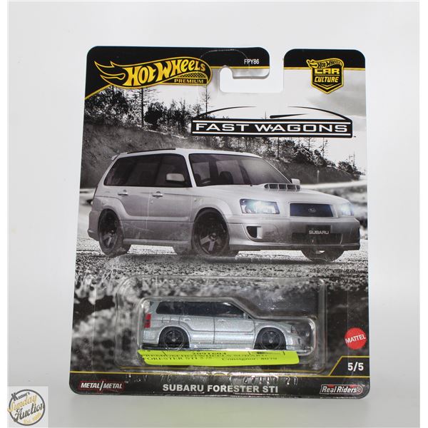 PREMIUM HOTWHEELS SUBARU FORESTER STI 5 /5