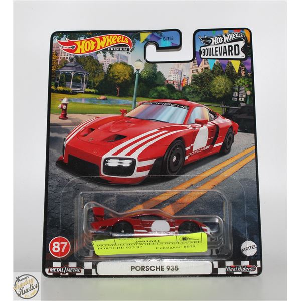 PREMIUM HOTWHEELS BOULEVARD PORSCHE 935 87