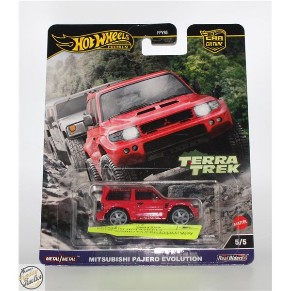 PREMIUM HOTWHEELS MITSUBISHIO PAJERO EVOLUTION 5/5