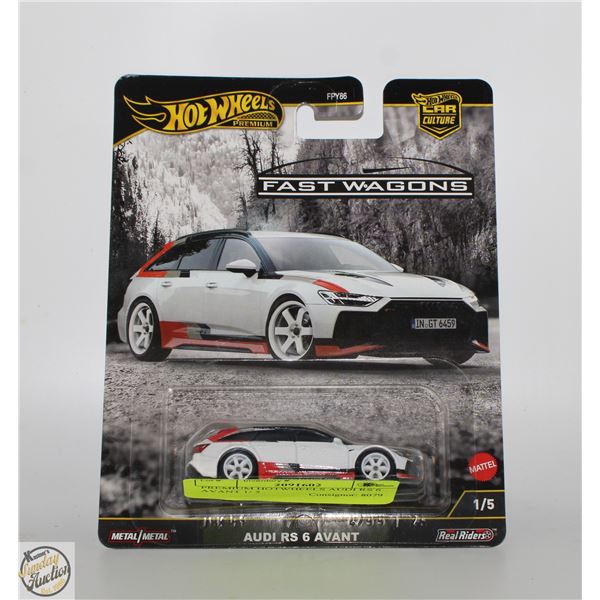 PREMIUM HOTWHEELS AUDI RS 6 AVANT 1/ 5