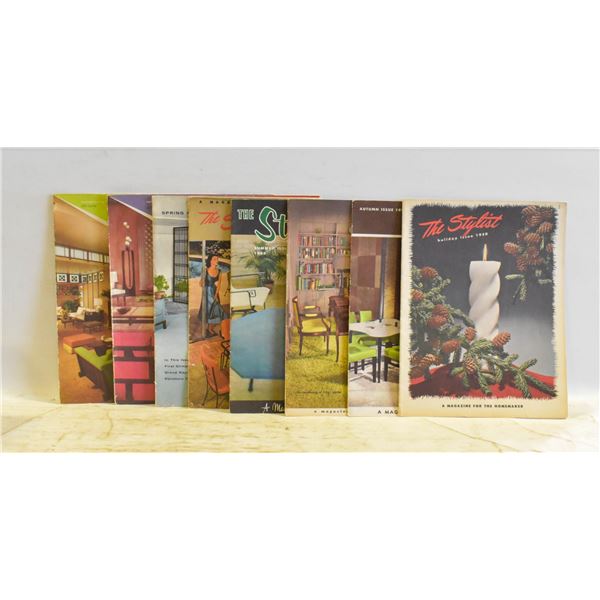 VINTAGE 1950'S THE STYLIST MAGAZINE