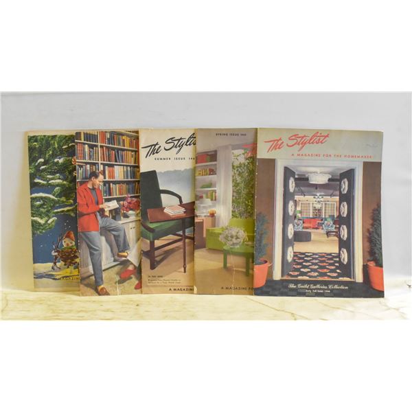 VINTAGE 1940'S THE STYLIST MAGAZINE