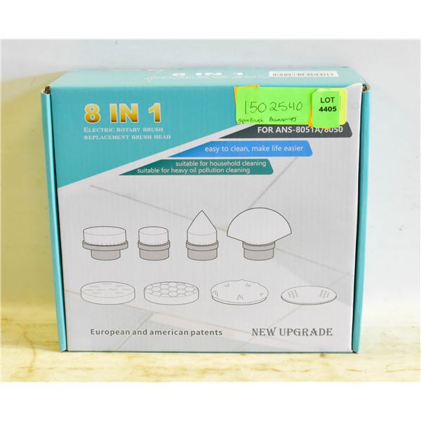 8-1 DOOB ELECTRIC SPIN BRUSH ATTACHMENTS