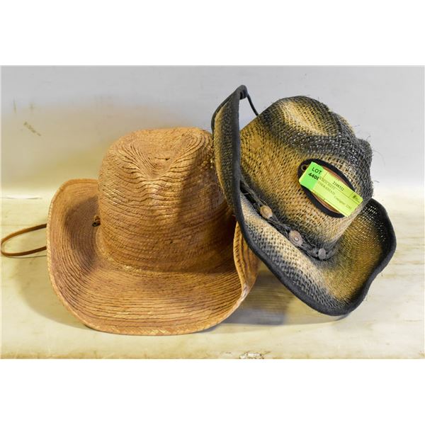 2 COWBOY HATS TOGETHER-ESTATE