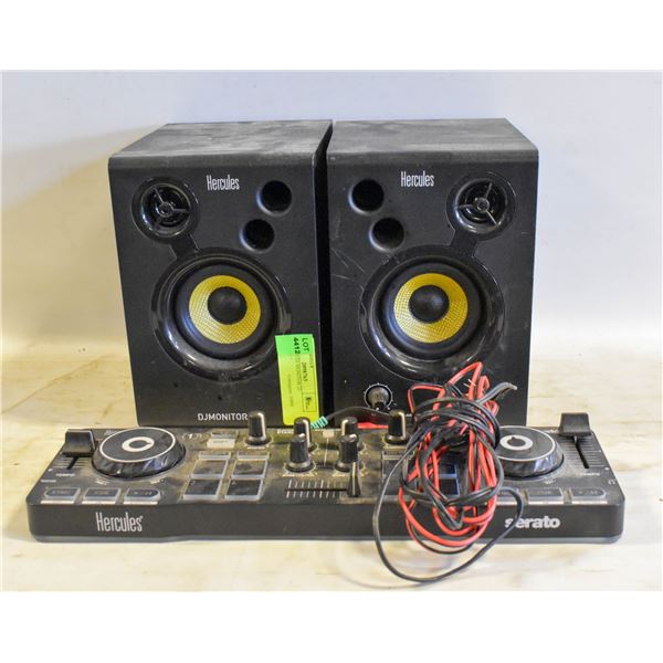 HERCULES DJ MONITOR 32 SPEAKERS +