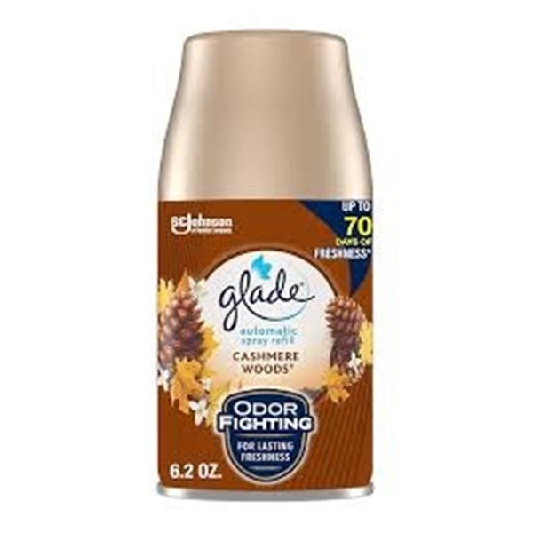 NEW 175G GLADE AUTOMATIC SPRAY CASHMERE WOODS