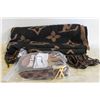 Image 1 : REPLICA LOUIS VUITTON THROW BLANKET + REPLICA BELT