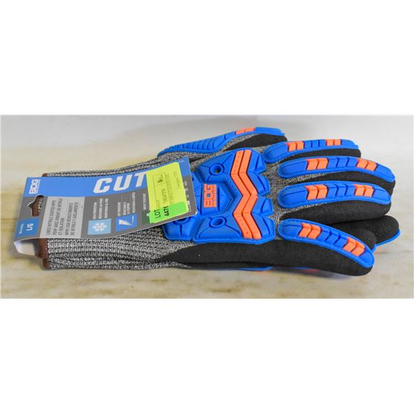 BDG CUT-X5 IMPACT GLOVES SIZE LARGE