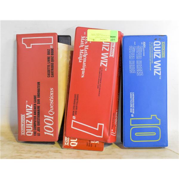 VINTAGE COLECO QUIZ WIZ COMPUTER ANSWER GAME WITH