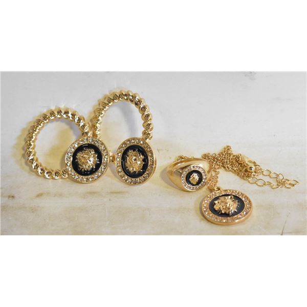 LION MOTTIF LADIES MATCHING NECKLACE +