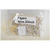 Image 1 : FIGARO 4 PCS 20 INCH CHAINS
