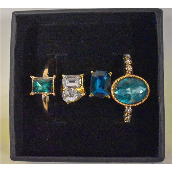 3PCS/SET RING SET SZ 8