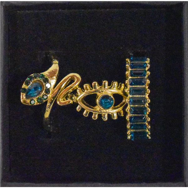 3PCS/SET RING SET SZ 7