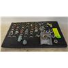 Image 1 : JEWELRY ORGANIZER TRAY W/ RINGS & EARRINGS