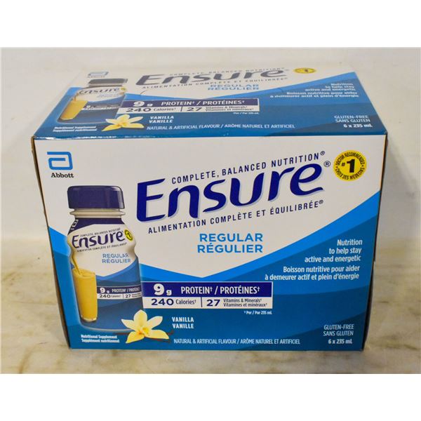 1 BOX ENSURE VANILLA BB AUGUST 2026