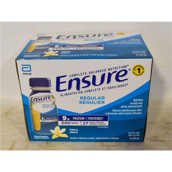 1 BOX ENSURE VANILLA BB AUGUST 2026