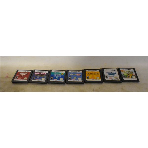 NINTENDO DS LOT 7 GAMES: TONY HAWK,