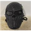 BLACK GOD AIRSOFT PAINTBALL SKULL FULL