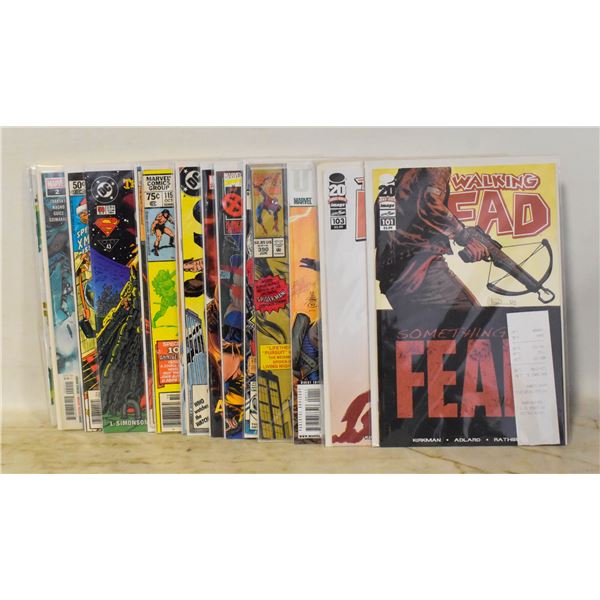 LOT OF 20 COLLECTOR COMICS