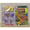 Image 1 : IRON MAN #225 & FANTASTIC FOUR #189