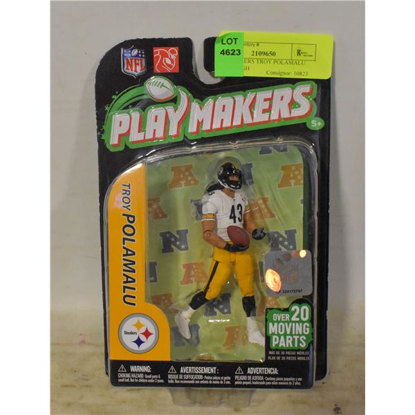 PLAY MAKERS TROY POLAMALU PITTSBURGH