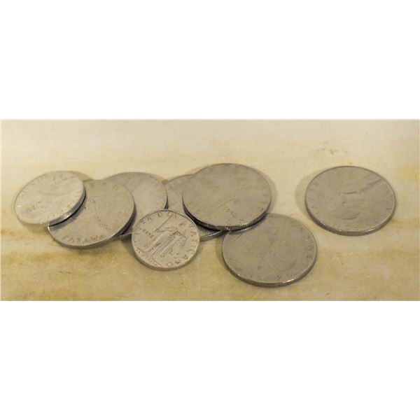 LOT OF VARIOUS OLD VATICAN COINS