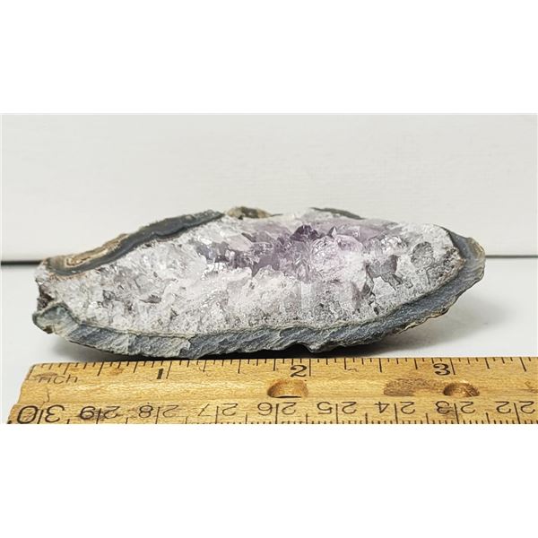 3)  NATURAL 93.5 GRAM AMETHYST GEODE