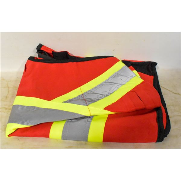 NEW HI VIS RED SAFETY SIZE M-ESTATE