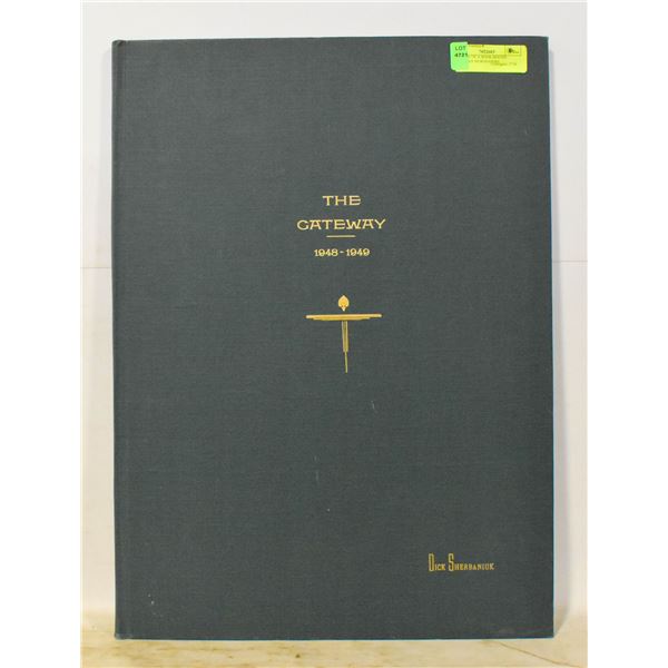 1948-49 U OF A BOOK BOUND GATEWAY NEWSPAPERS