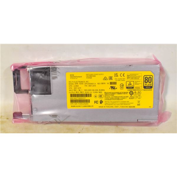 HP ARUBA POWER SUPPLY X372 NEW OPEN BOX