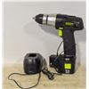 Image 1 : 9.6V CORDLESS DRILL W/ CHARGER, BATTERY