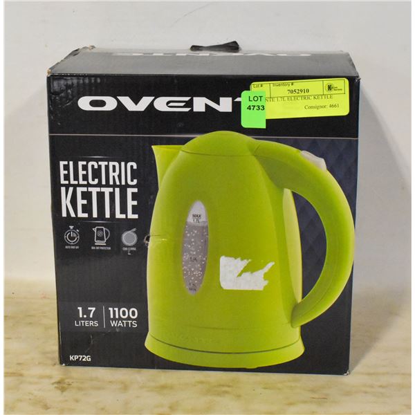 OVENTE 1.7L ELECTRIC KETTLE