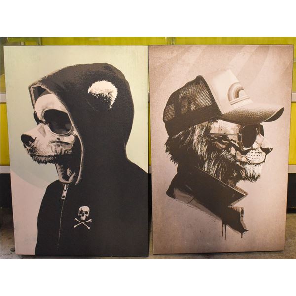 2 NEW BOARD PRINTS BY HIDDEN MOVES "TRUCK STOP"