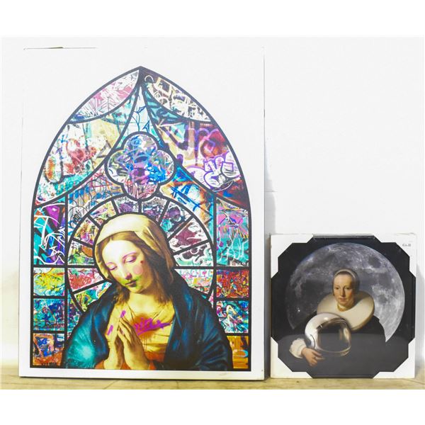 2 NEW BOARD PRINTS BY JOSE LUIS GUERRERO "STAINED