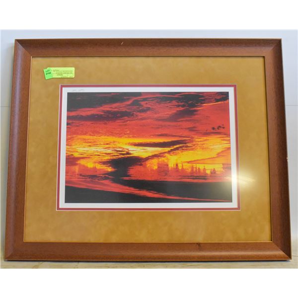 2005 FRAMED ORIGINAL PHOTOGRAPH- 25" X 20"- BY