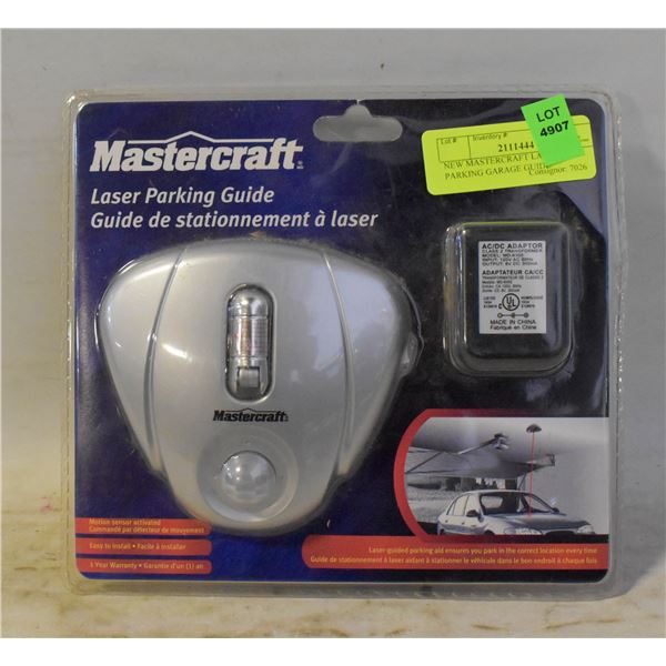 NEW MASTERCRAFT LASER PARKING GARAGE GUIDE